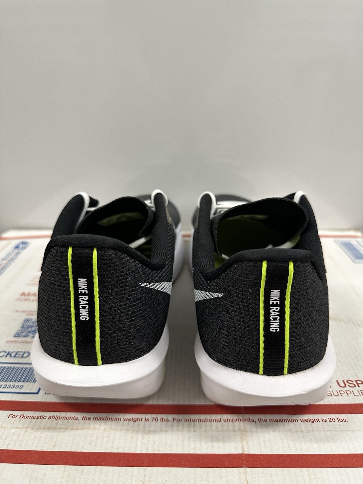 Nike Air Zoom Rival Fly 4 ‘Black White Volt’ FV6040 001 Size 11