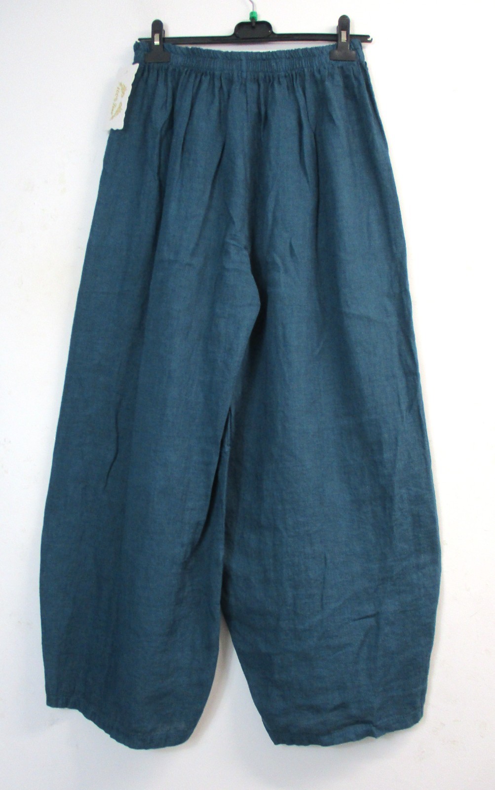 LAGENLOOK 100% LINEN ITALIAN TROUSERS 8 COLS 3 SIZES : Plus:1 Plus:2 Plus Plus:3
