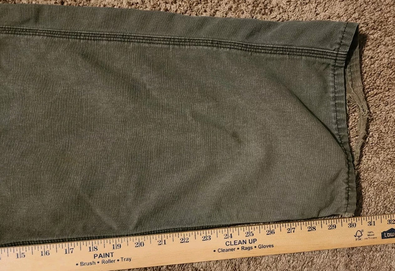 CARHARTT Mens FRB159 MOS Flame Resistant Duck Canvas Workwear Jeans Size 40×30