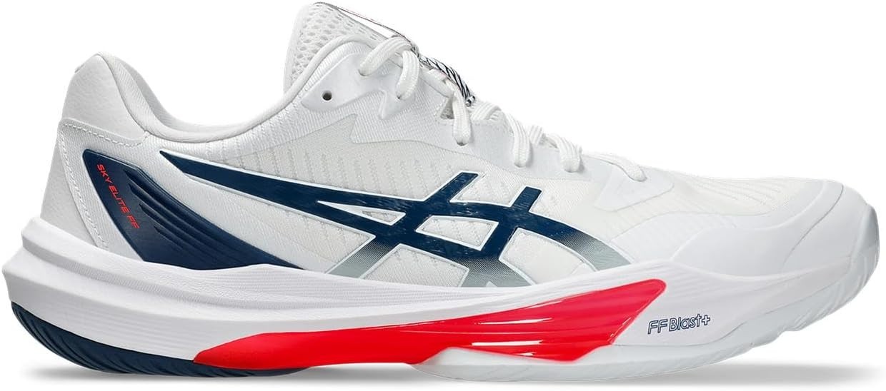 ASICS Volleyball Shoes SKY ELITE FF 3 1051A080-104 White/Mako Blue