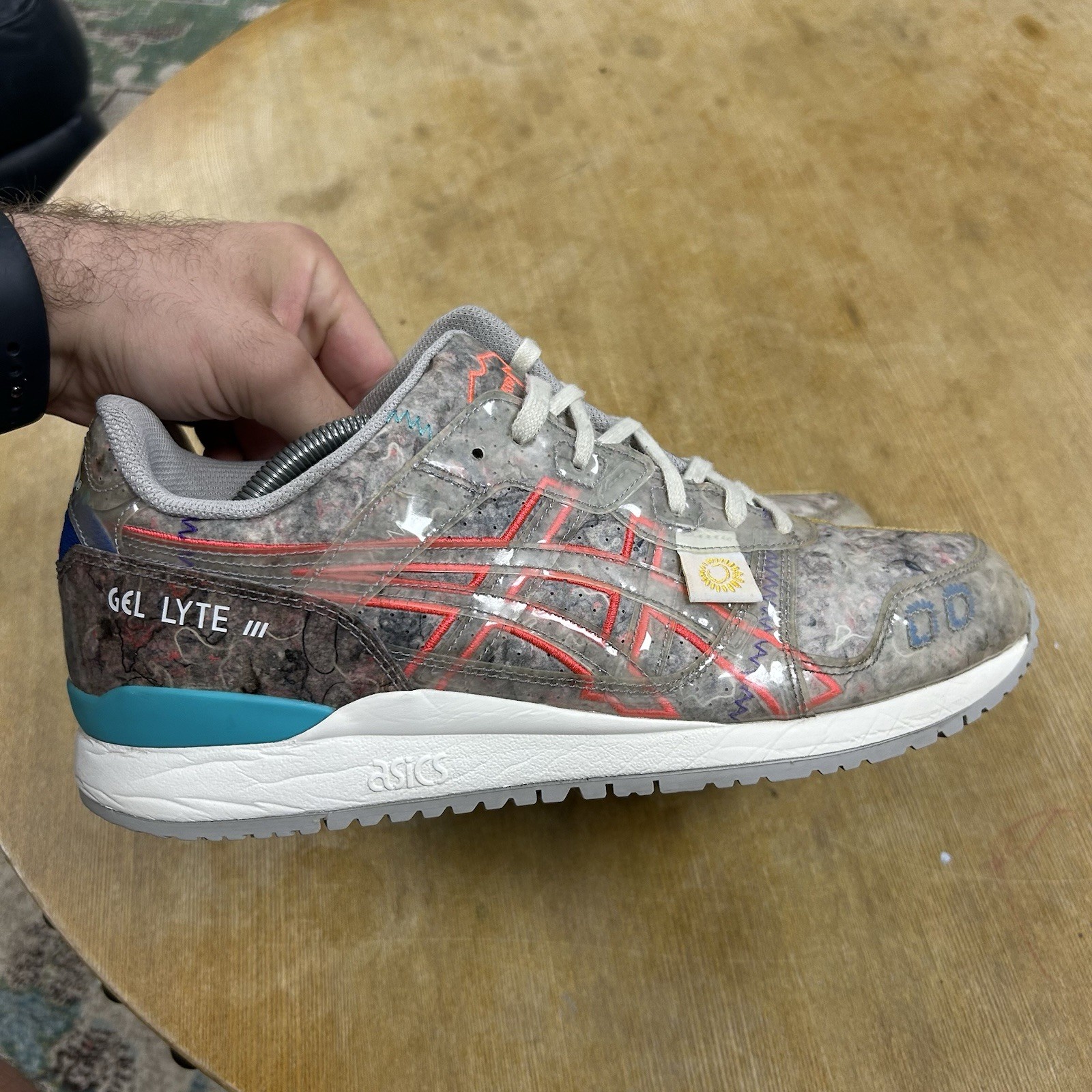 ASICS mita Gel Lyte 3 OG Recycled Felt (1201A731) Shoes Sneakers Men’s Size 10