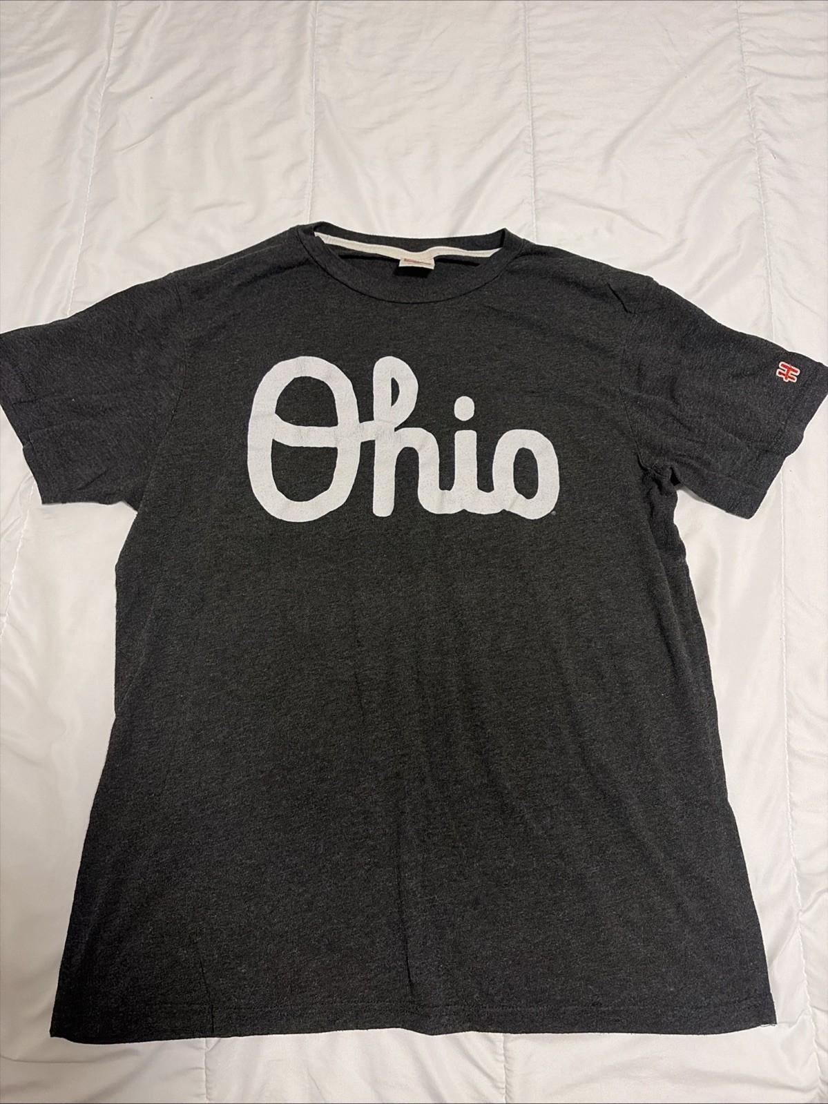 Homage Men’s Ohio State Script Graphic Black Short Sleeve T-Shirt Size Large