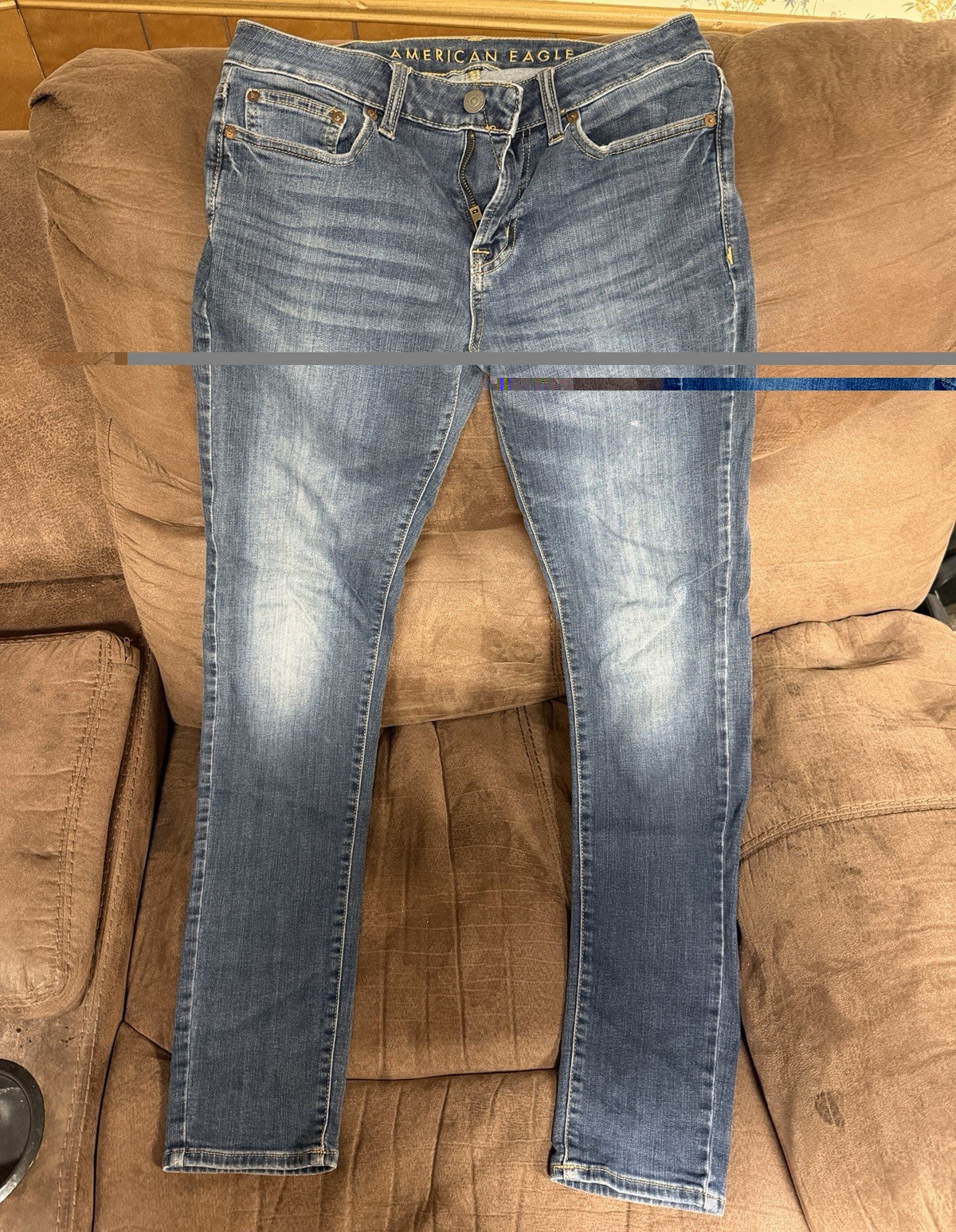 American Eagle Extreme Flex Men’s Skinny Fit Dark Wash Denim Jeans 30,31,32×34