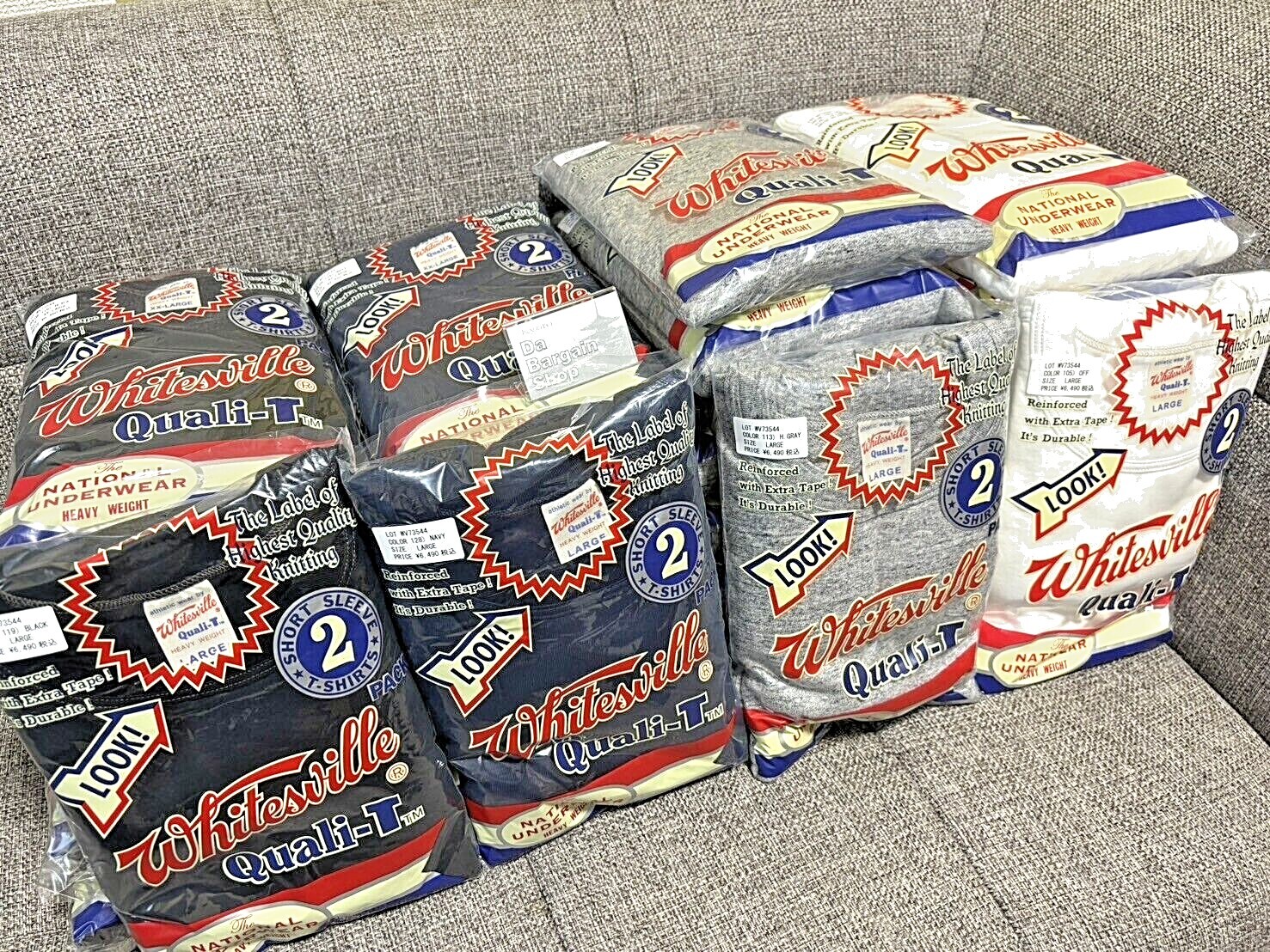 Bulk purchases great value‼【1 SHIRT】S-2XL WHITESVILLE T-SHIRT WV73544 Toyo acs