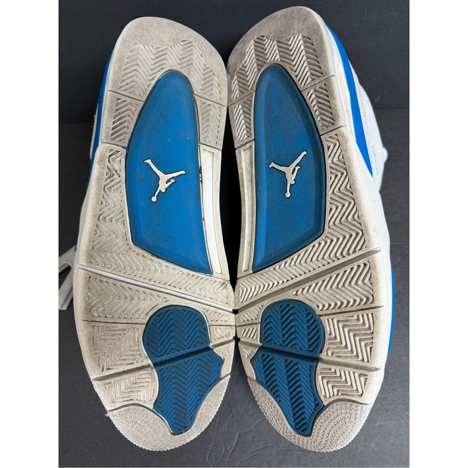 Size 14 – Air Jordan 4 Retro Military Blue 2012 308497-105 OG Authentic