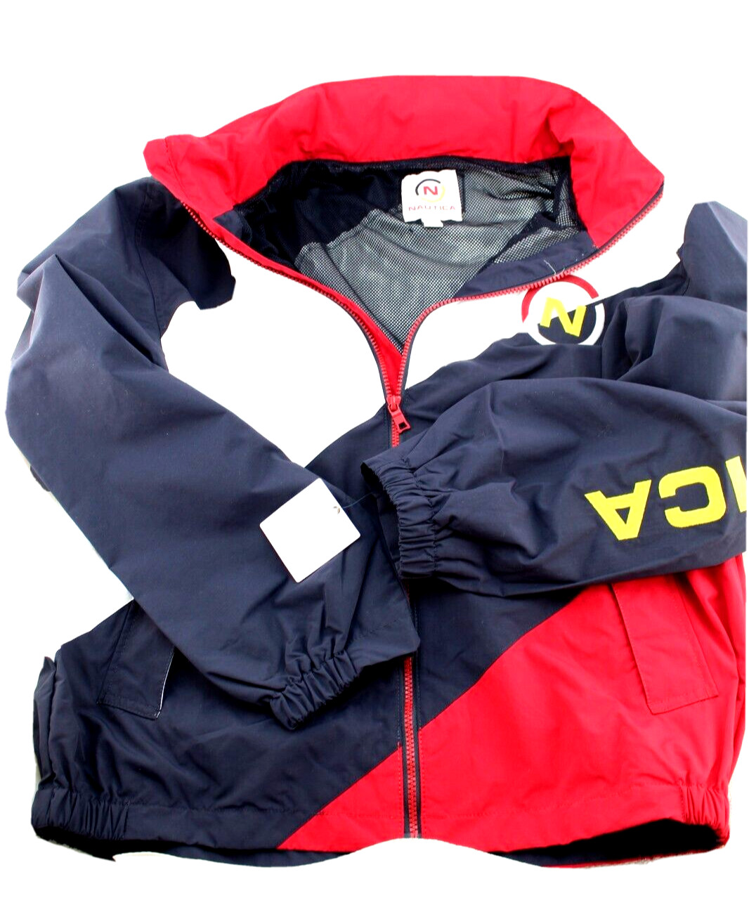 NAUTICA Men’s Small Colorblock Sailing Collection Windbreaker Jacket MSRP $148