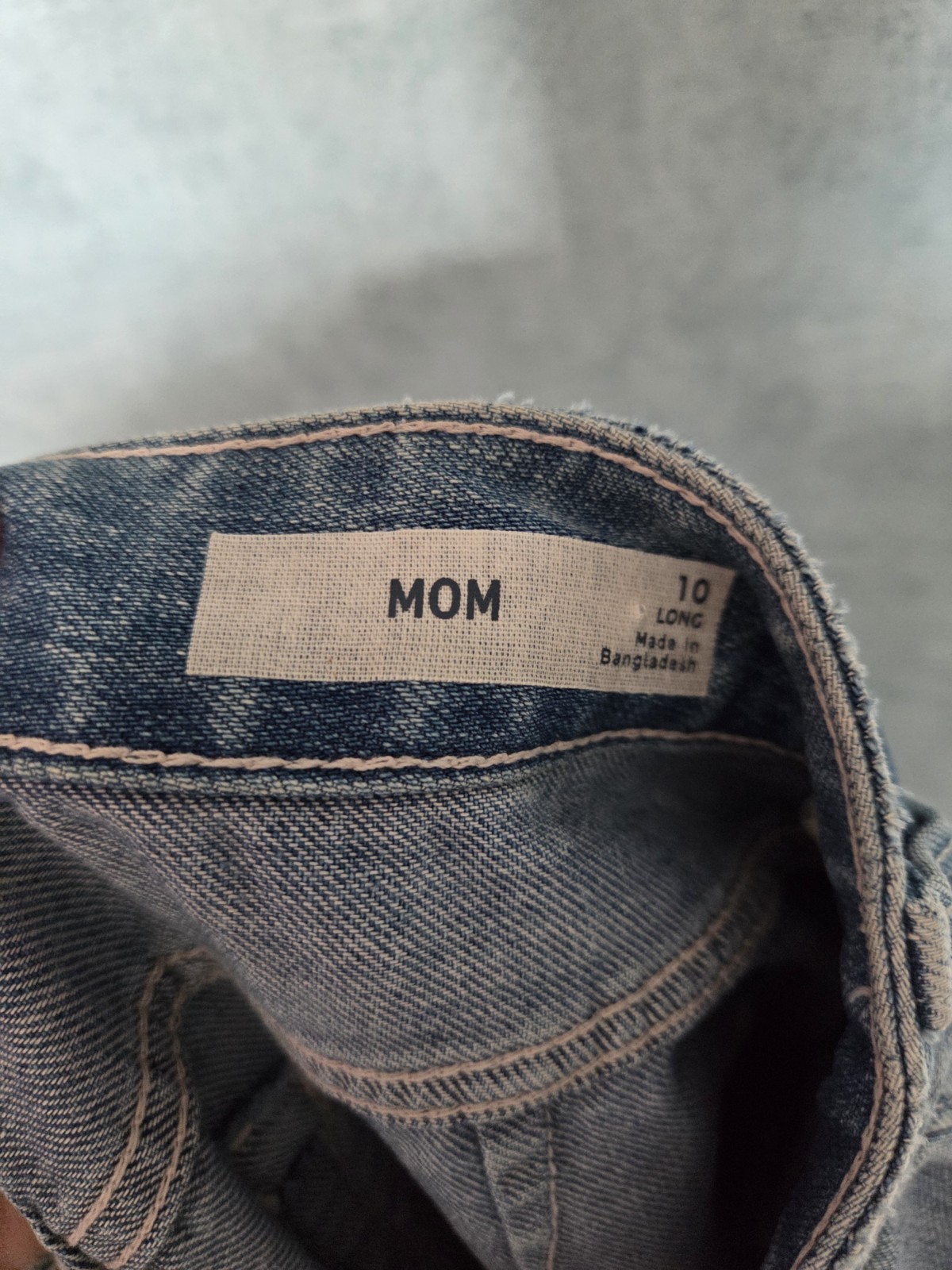 ​M&S Light Indigo Mom Jeans – High Waisted (Size 10 Long)