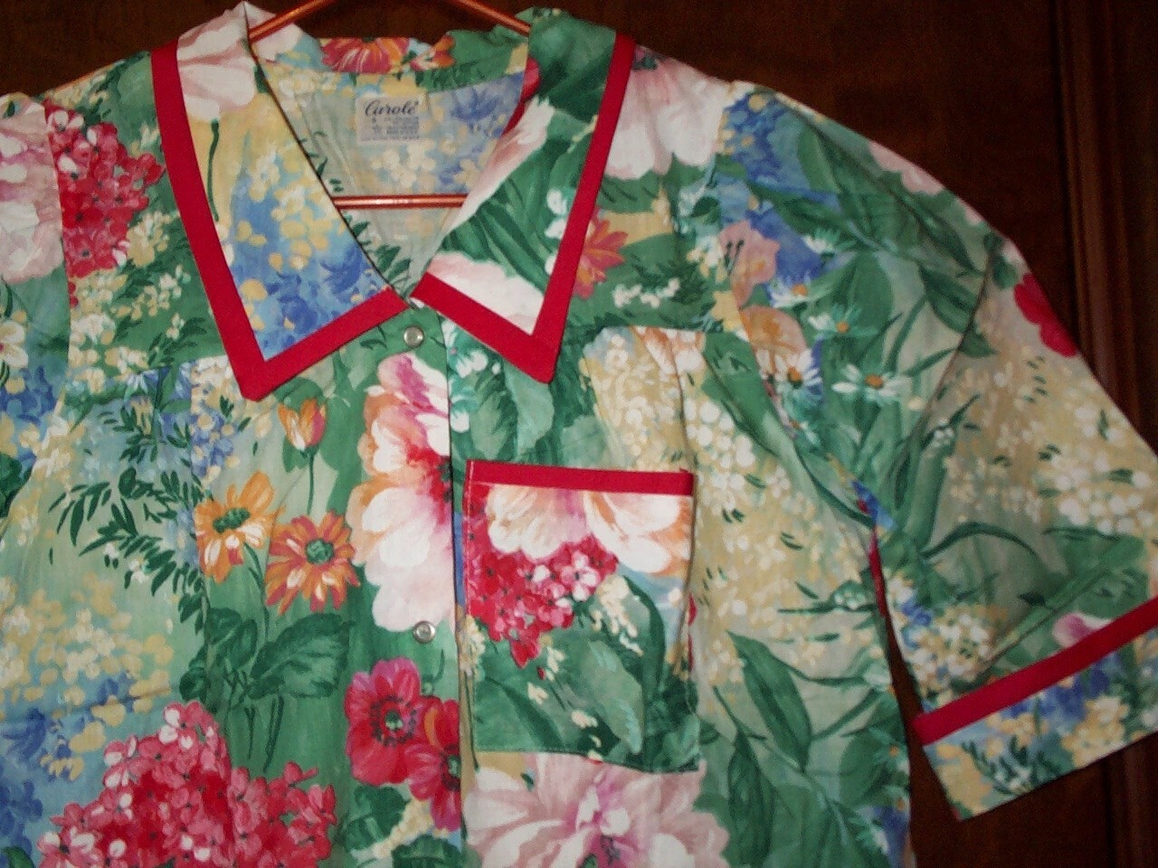 Summer Snap Coat Size Medium 3 Pockets 50/50 Poly Cotton Color # 3 USA Made