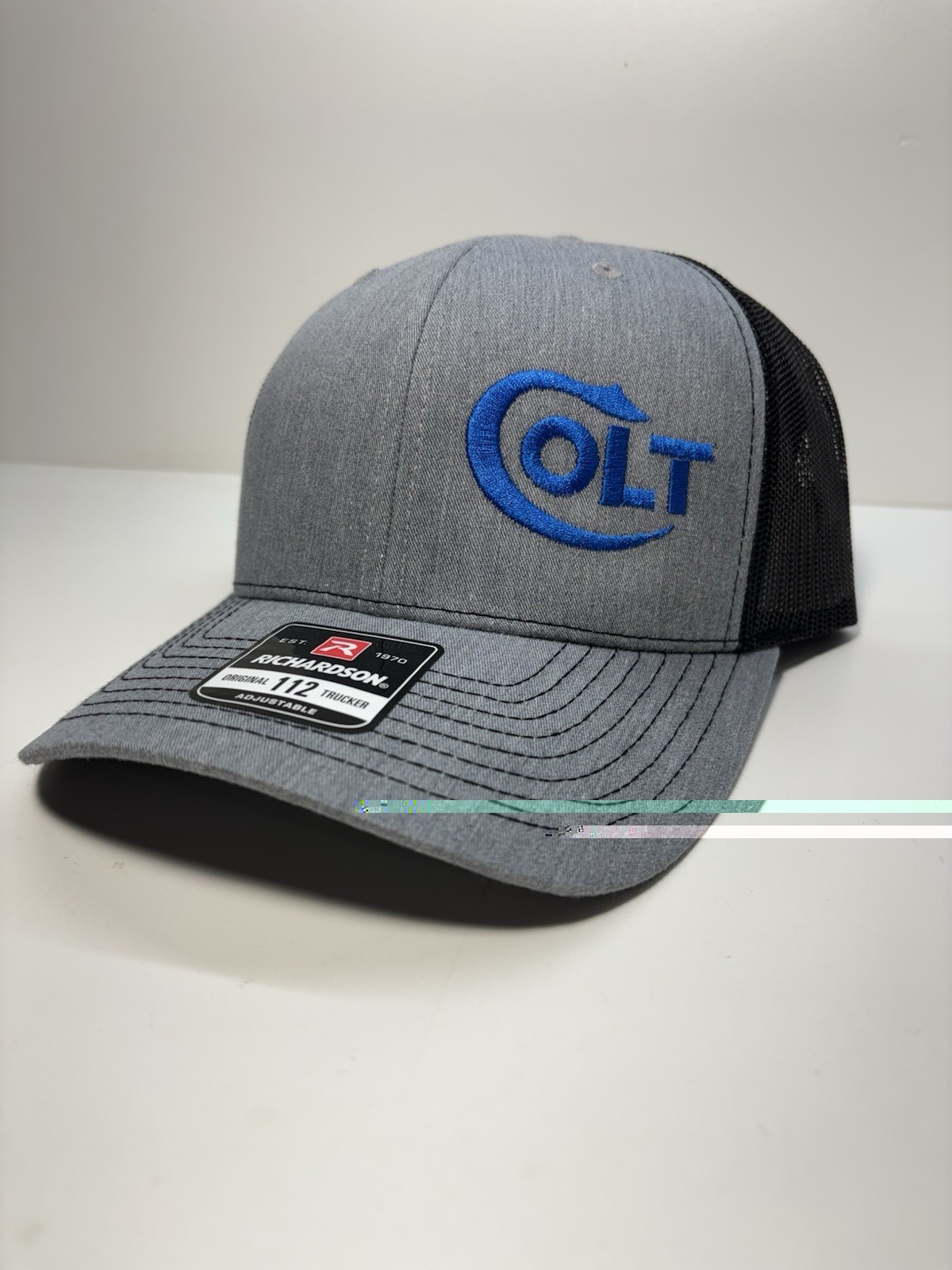 🔥Colt Firearms, Revolver, Gun Logo Hat SnapBack Embroidered Richardson 112 Hat