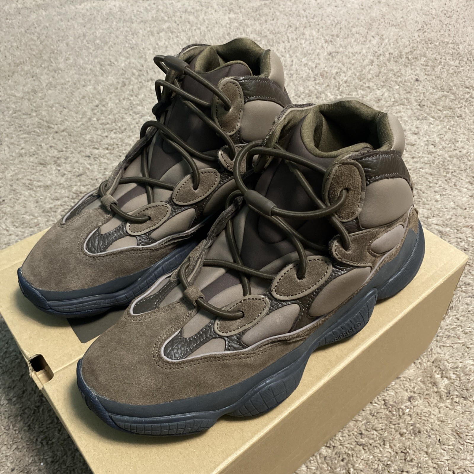adidas Yeezy 500 High Taupe Black