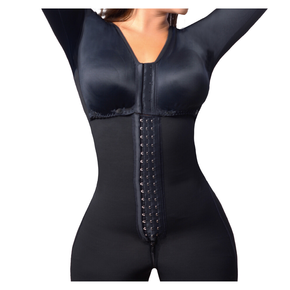 Post Surgery Shaper Sleeves & Bra / Faja Colombiana Entera con Mangas y Brasier
