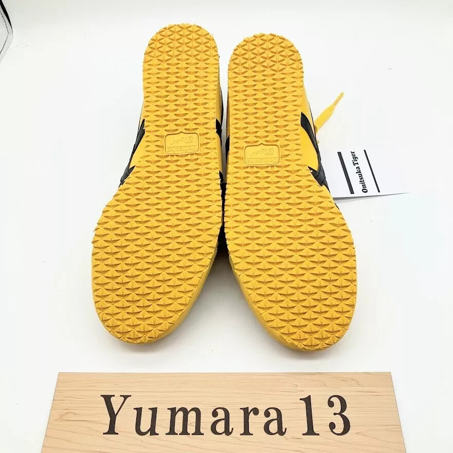 Onitsuka Tiger MEXICO 66 Yellow Black Unisex Size 1183c102-751