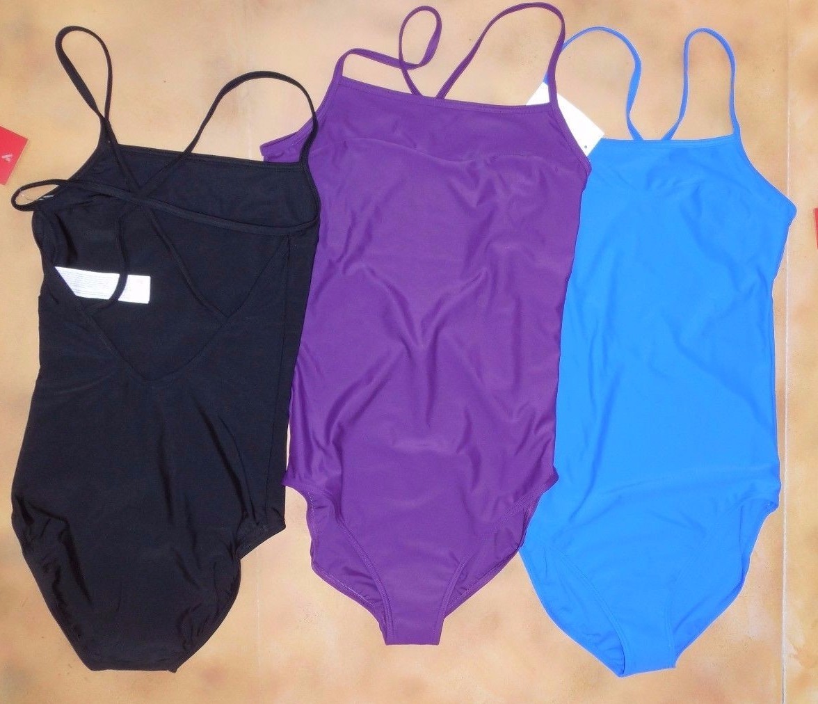 CAPEZIO Mock Sweetheart Camisole leotard 3 colors ladies sizes BLK AZL GRS