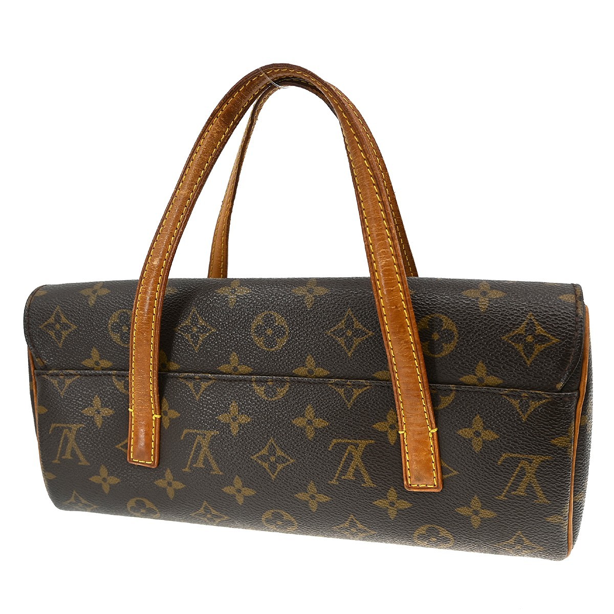 Best02 LOUIS VUITTON MONOGRAM SONATINE HANDBAG M51902 YQ07041