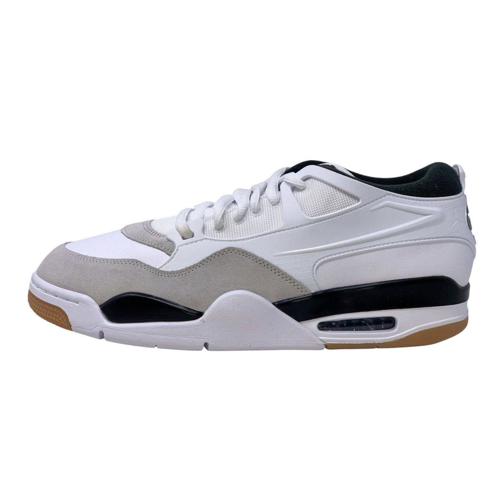 Air Jordan 4 RM ‘Military Black’ White Sneakers, Size 12 BNIB FQ7939-110