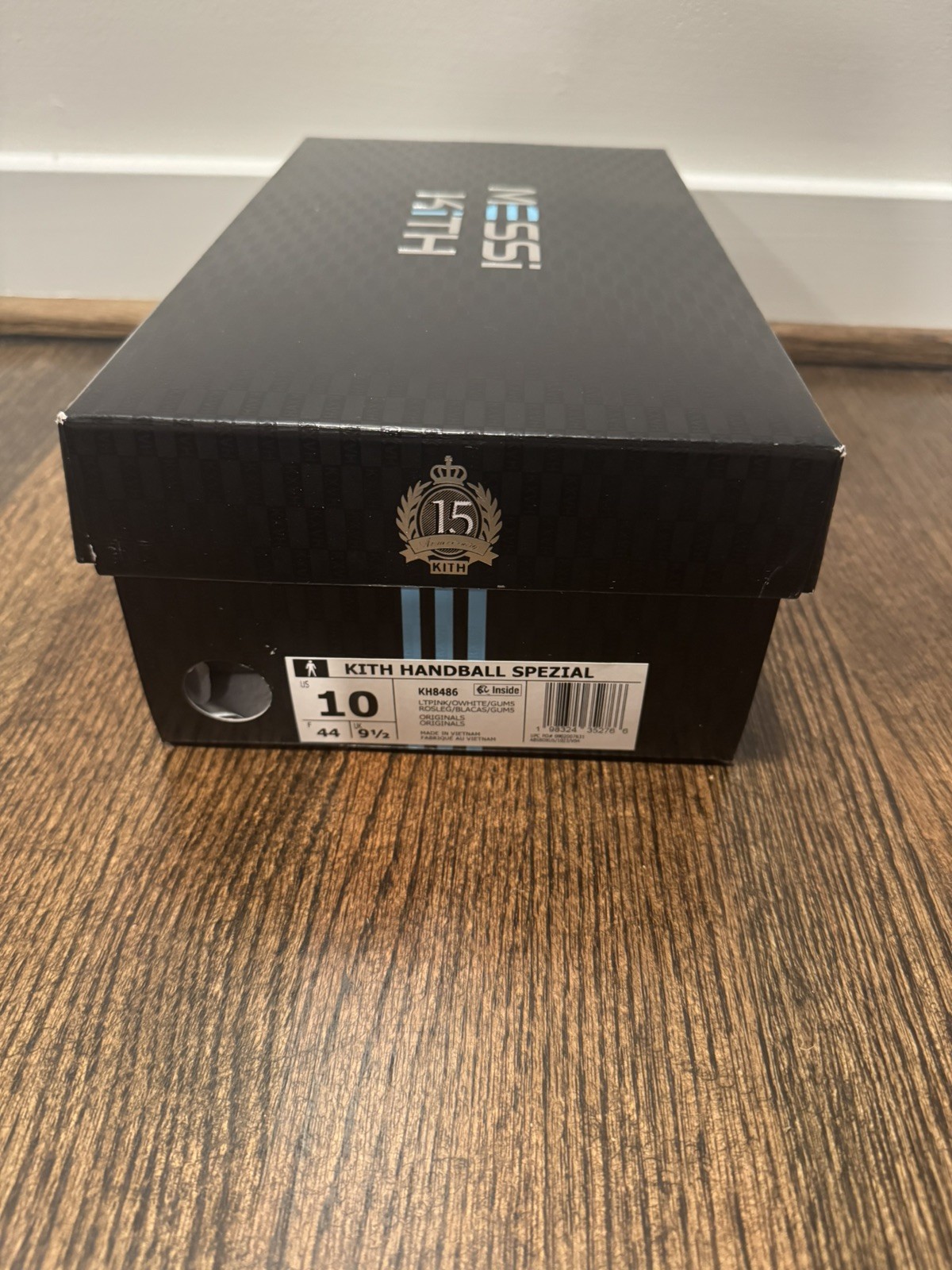 Kith & Messi for adidas Football Handball Spezial Light Pink SIZE 10