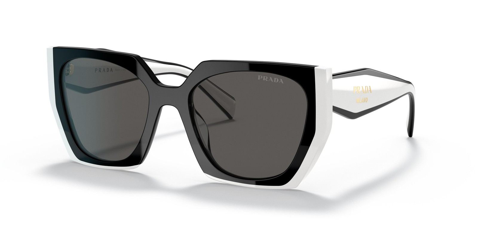 NEW Prada 15WS Sunglasses 09Q5S0 Black 100% AUTHENTIC