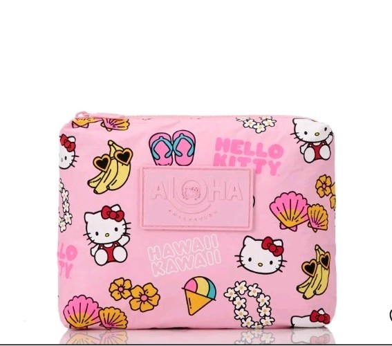 Aloha Collection x Hello Kitty Small Pink Pouch Hawaii Kawaii