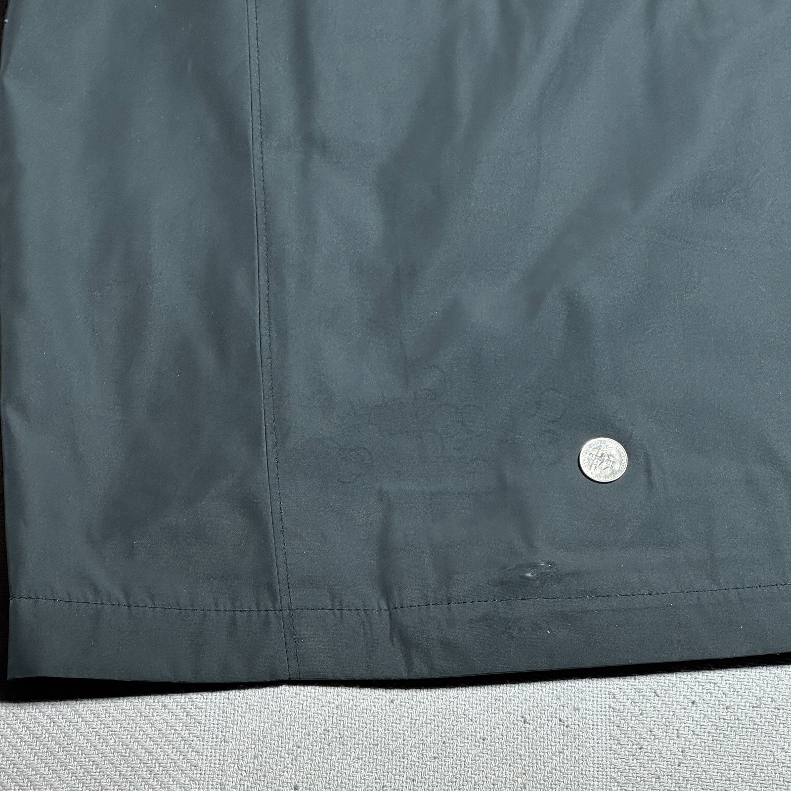 Tumi T-Tech Jacket Mens Size XL Full Zip Windbreaker Iridescent Dark Green
