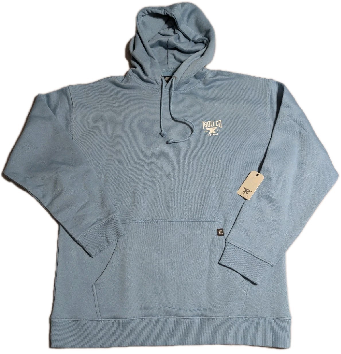 Troll Co Clothing Pay Me For My Experience Hoodie Blue Mens 2XL NWT