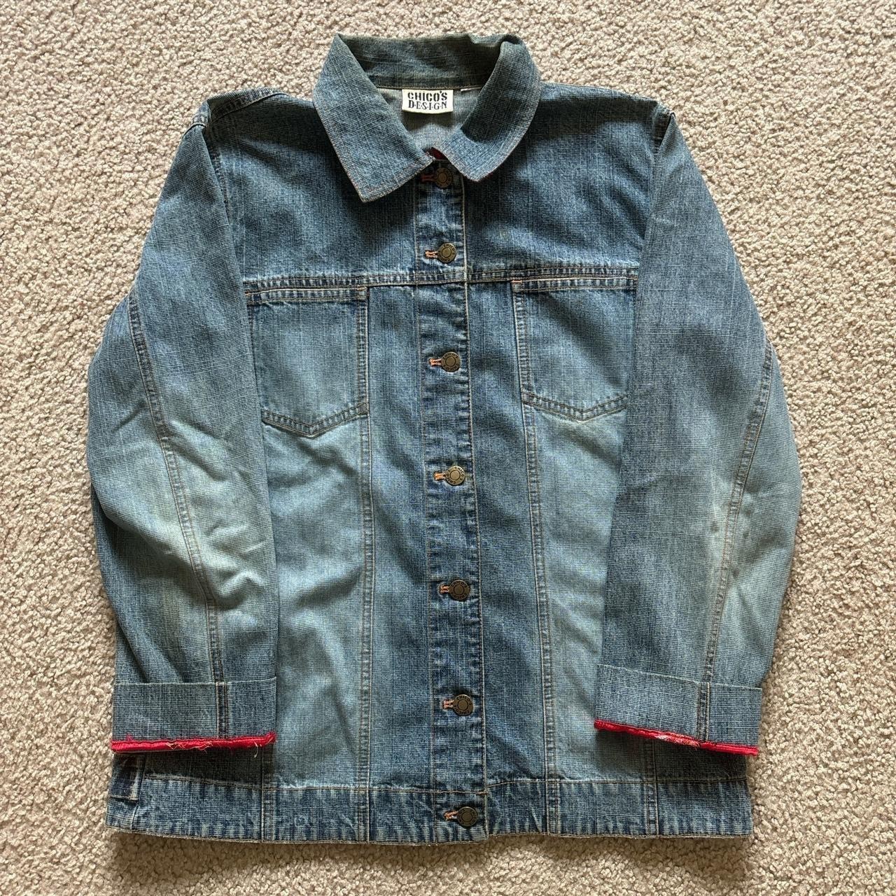 vintage japanese denim jacket (M)
