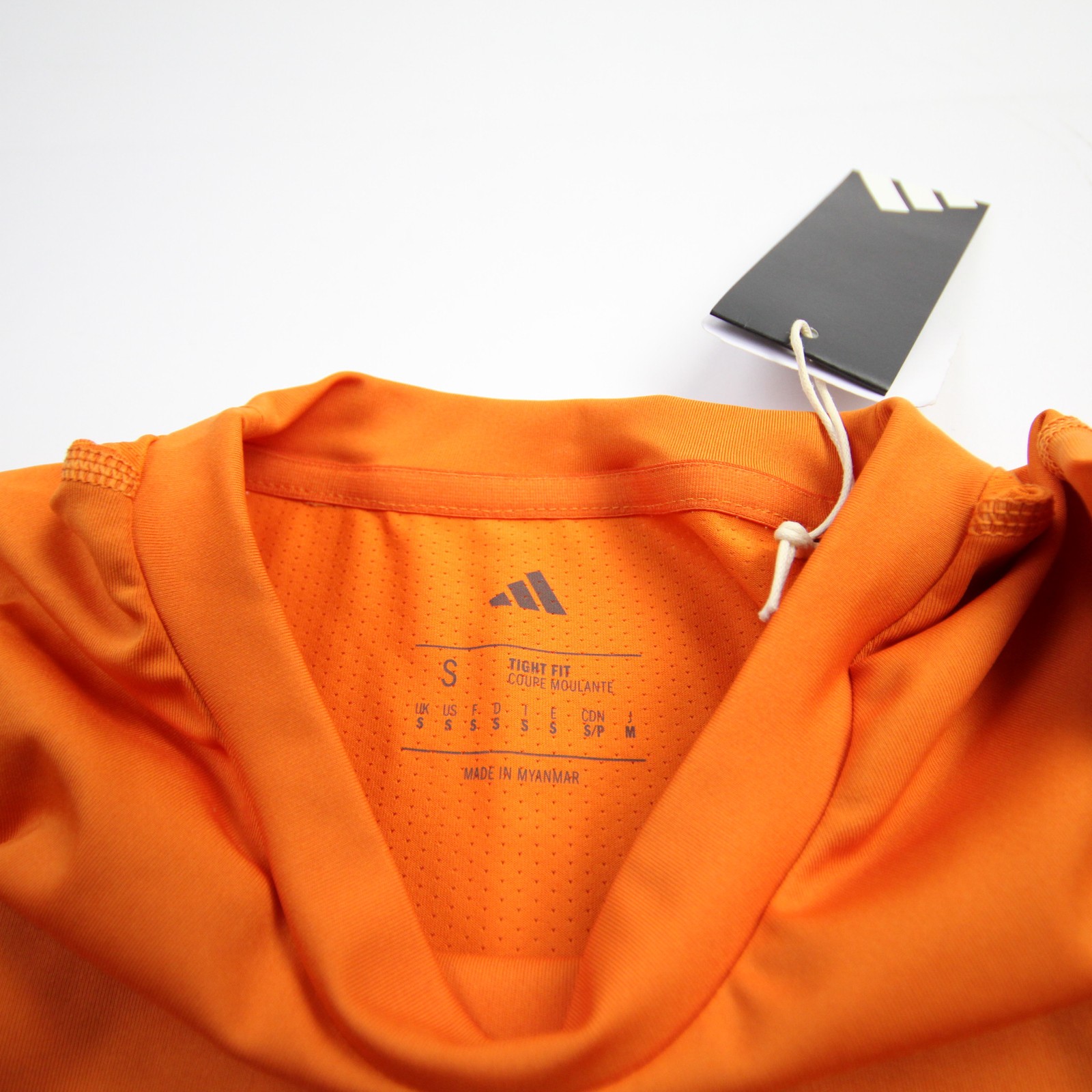 adidas Compression Top Men’s Orange New with Tags S