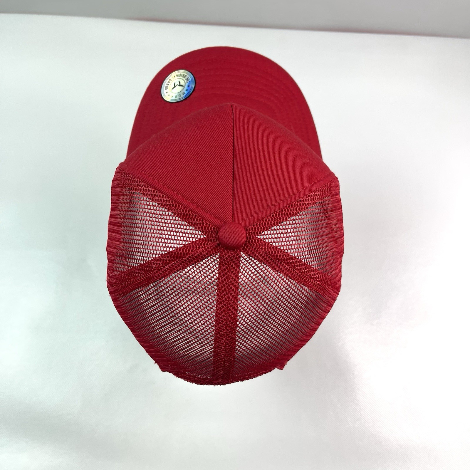Muka Voodoo Bunny Red Mesh Trucker Snapback Baseball Hat Cap Adjustable