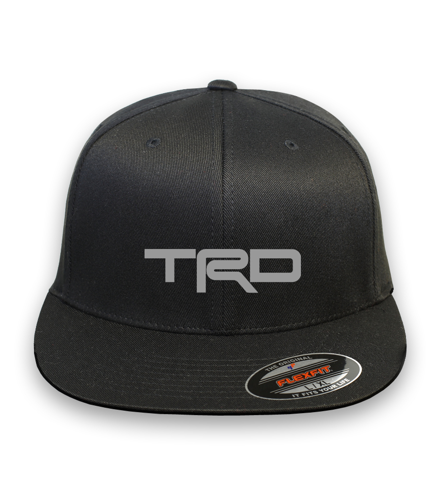 TRD TOYOTA RACING CURVED or FLAT BILL FLEXFIT HAT ***FREE SHIPPING in BOX***