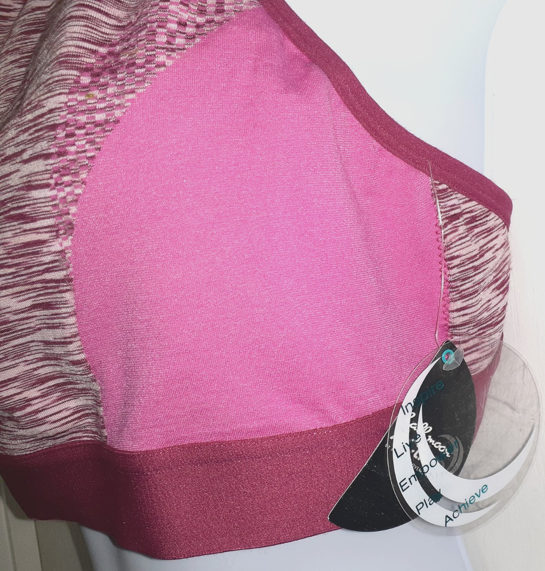 HALF MOON MODERN MOVEMENT Active Wear SPORTS BRA SIZE XL HIGH NECK-New with Tags