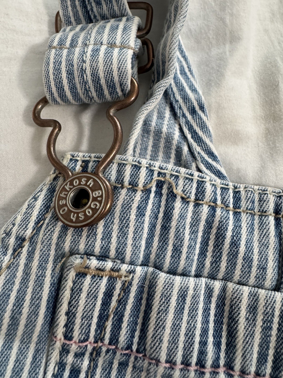 Osh Kosh Bgosh Children’s Vintage Overall Dress 18 Month