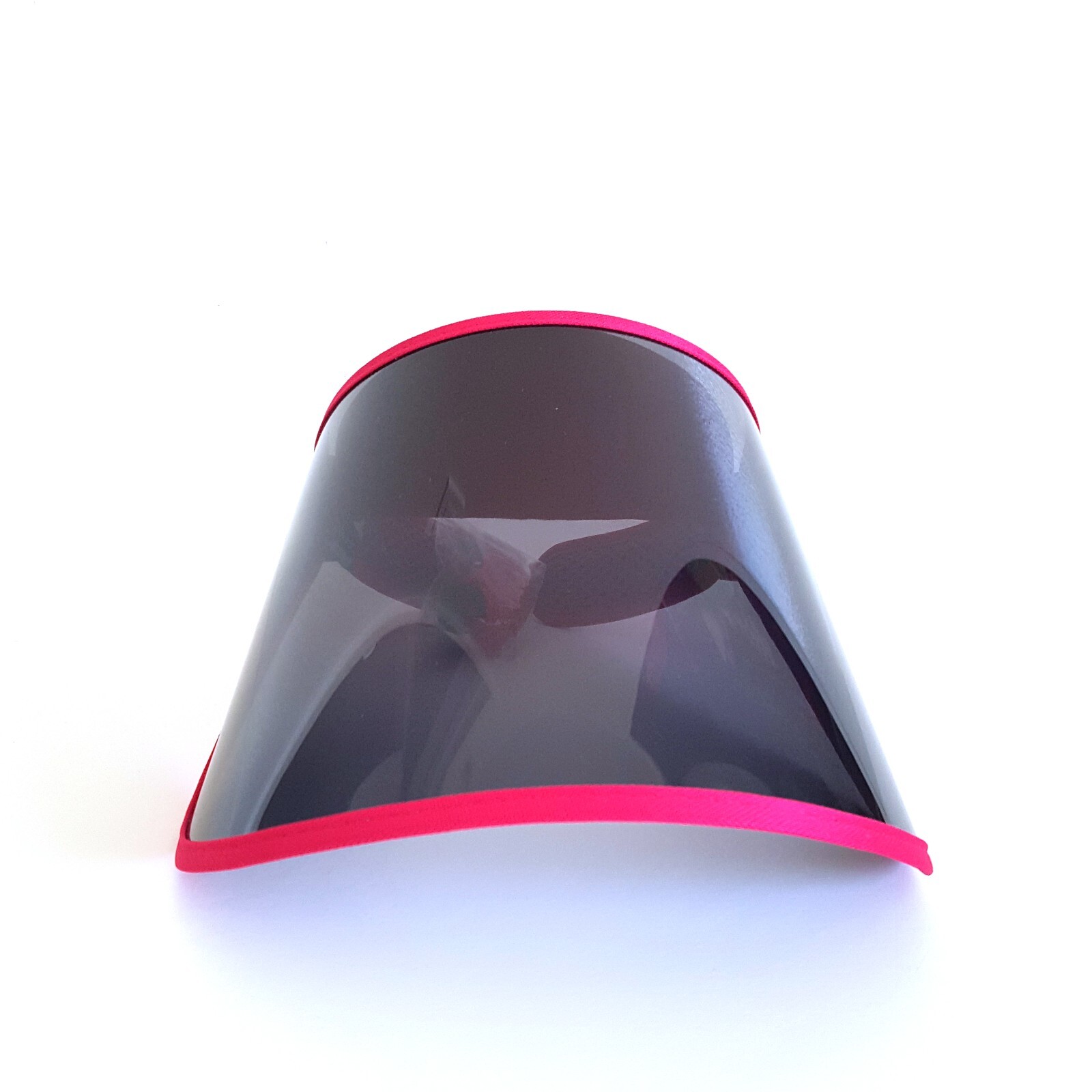 99.9% UV Protection Outdoor Beach Prism Strong Sun Visor Cap Clear Face Shield