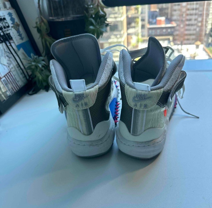 Nike x Off-White Air Force 1 Mid SP Virgil Abloh D06290 100 White Size 9.5