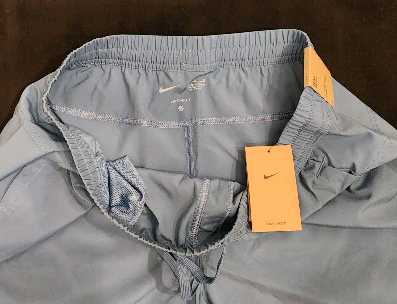 NIKE FORM DRI FIT MEN’S UNLINED VERSATILE 5″ TRAINING SHORTS BLUE # FN4347-NWT