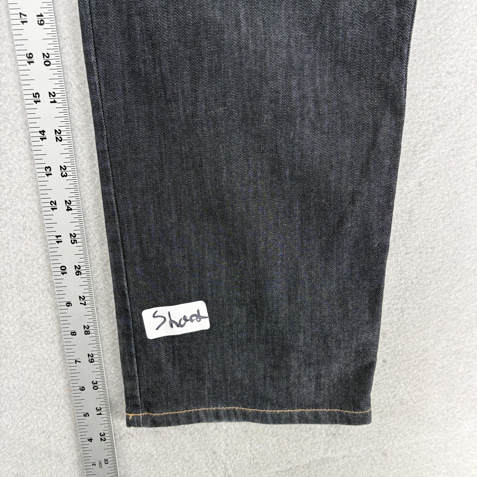 Alberto Stone Modern Fit Jeans Mens 36×32 Blue Dark Wash Regular Stretch Denim