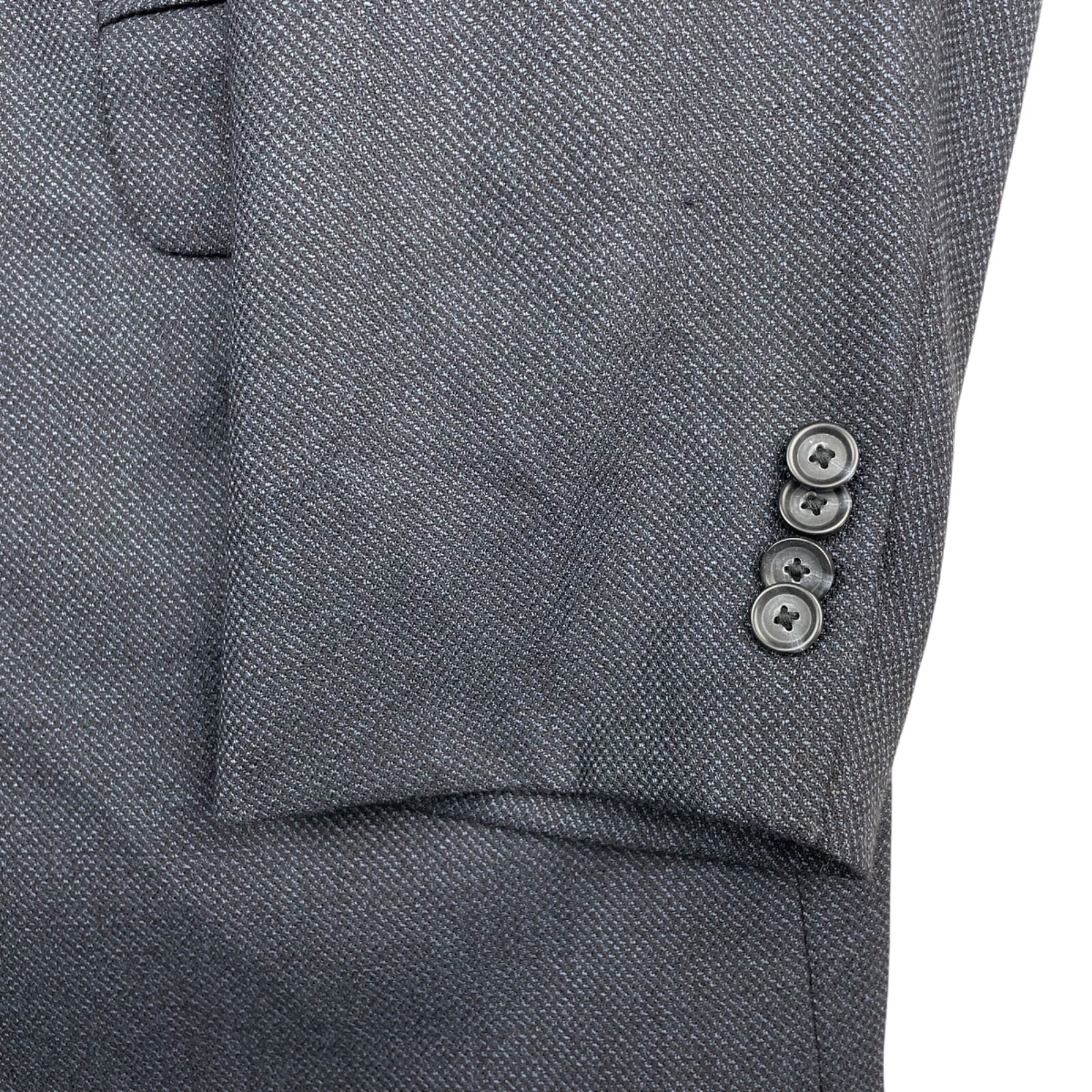 John W. Nordstrom Men’s 100% Wool 2-Button Blazer Blue • 48L US
