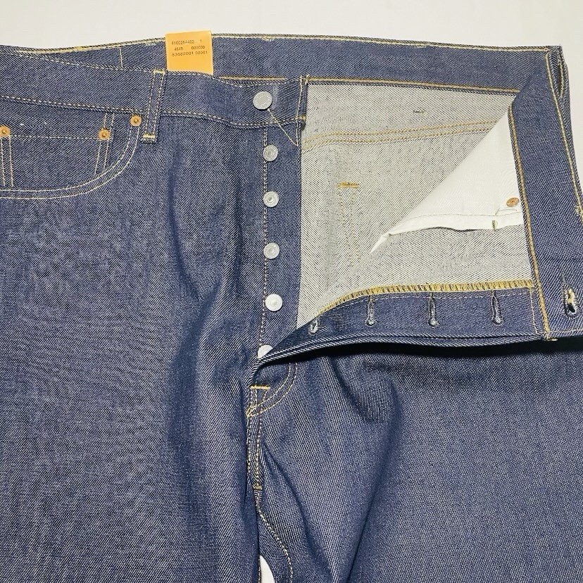 NWT Levi’s 501 Men’s Original Shrink To Fit Button Fly Dark Wash Jeans 38×32