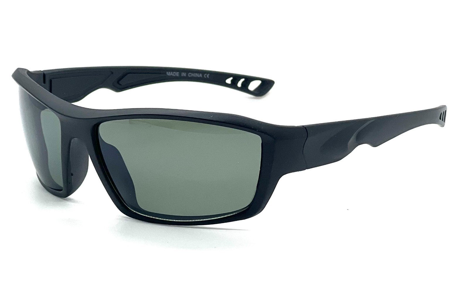 Driving Sunglasses Blue Mirror Lens Black Frame Classic Shades Confortable Sport