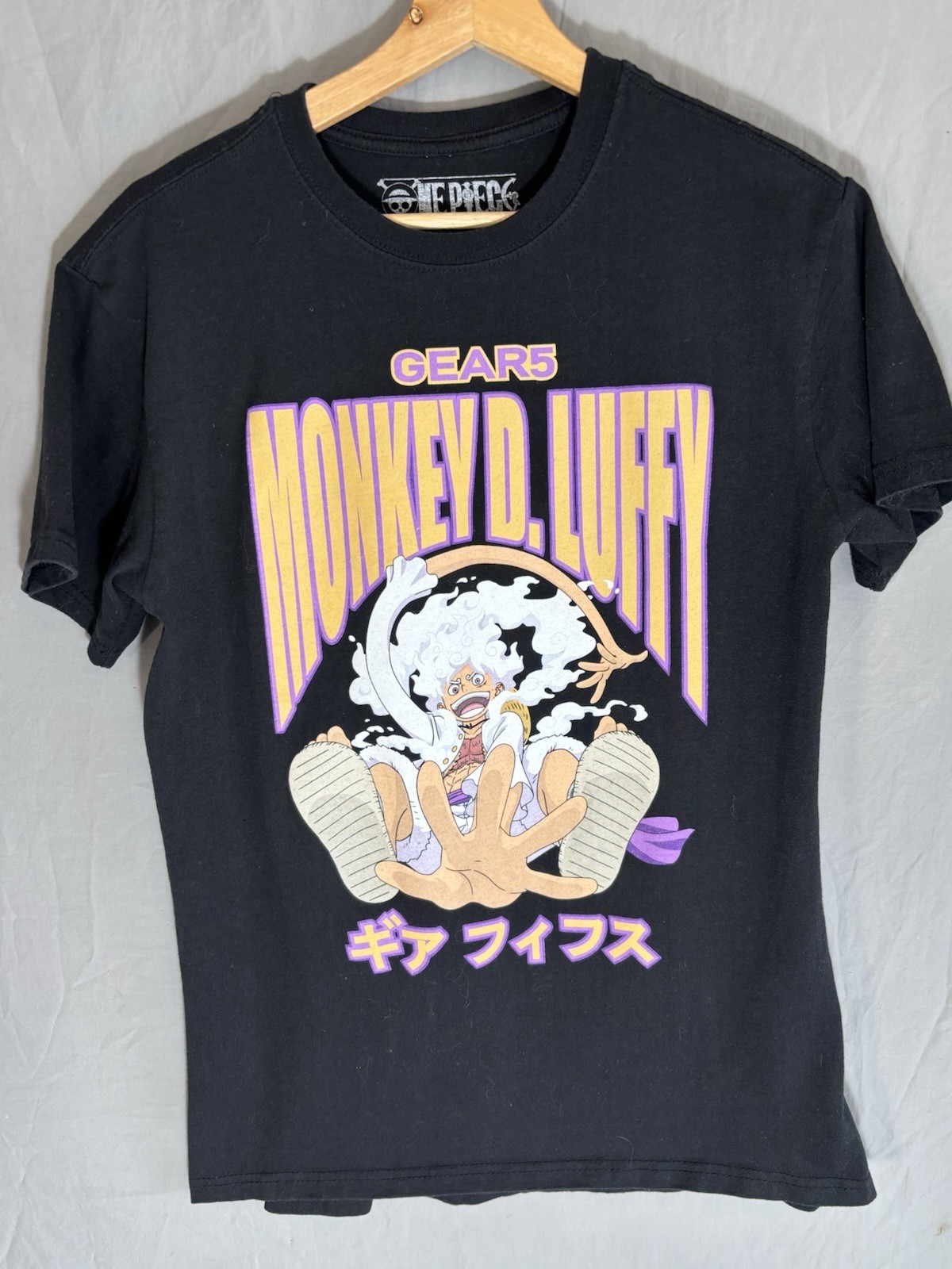 One Piece Gear 5 Monkey D Luffy Anime Shirt Large Toei Animation