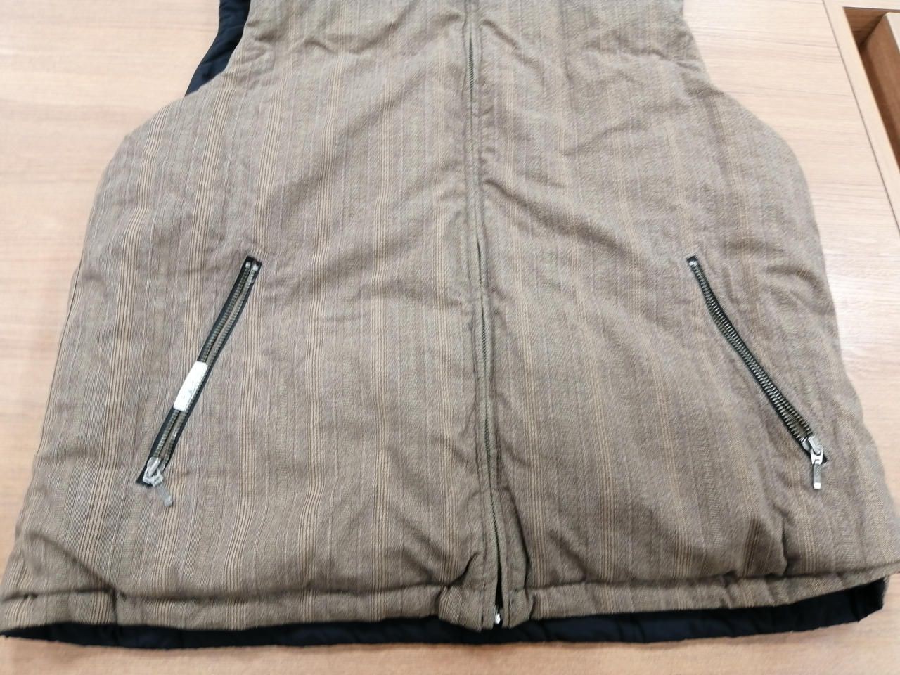 EDDIE BAUER Reversible Down Jacket BLKBRNXL Used