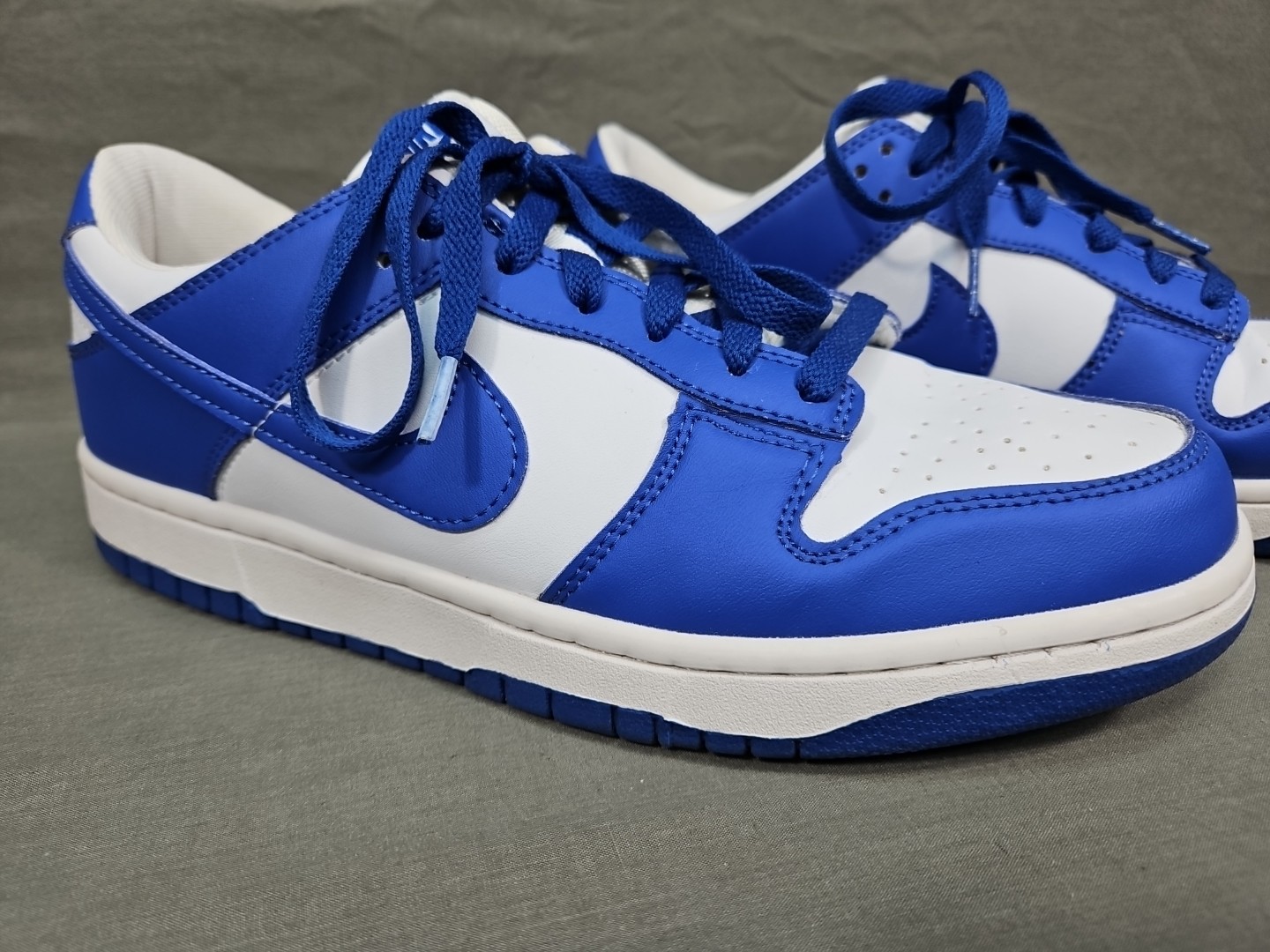 Nike Dunk Low Retro SP Kentucky Blue 2021 Size 10 Preowned