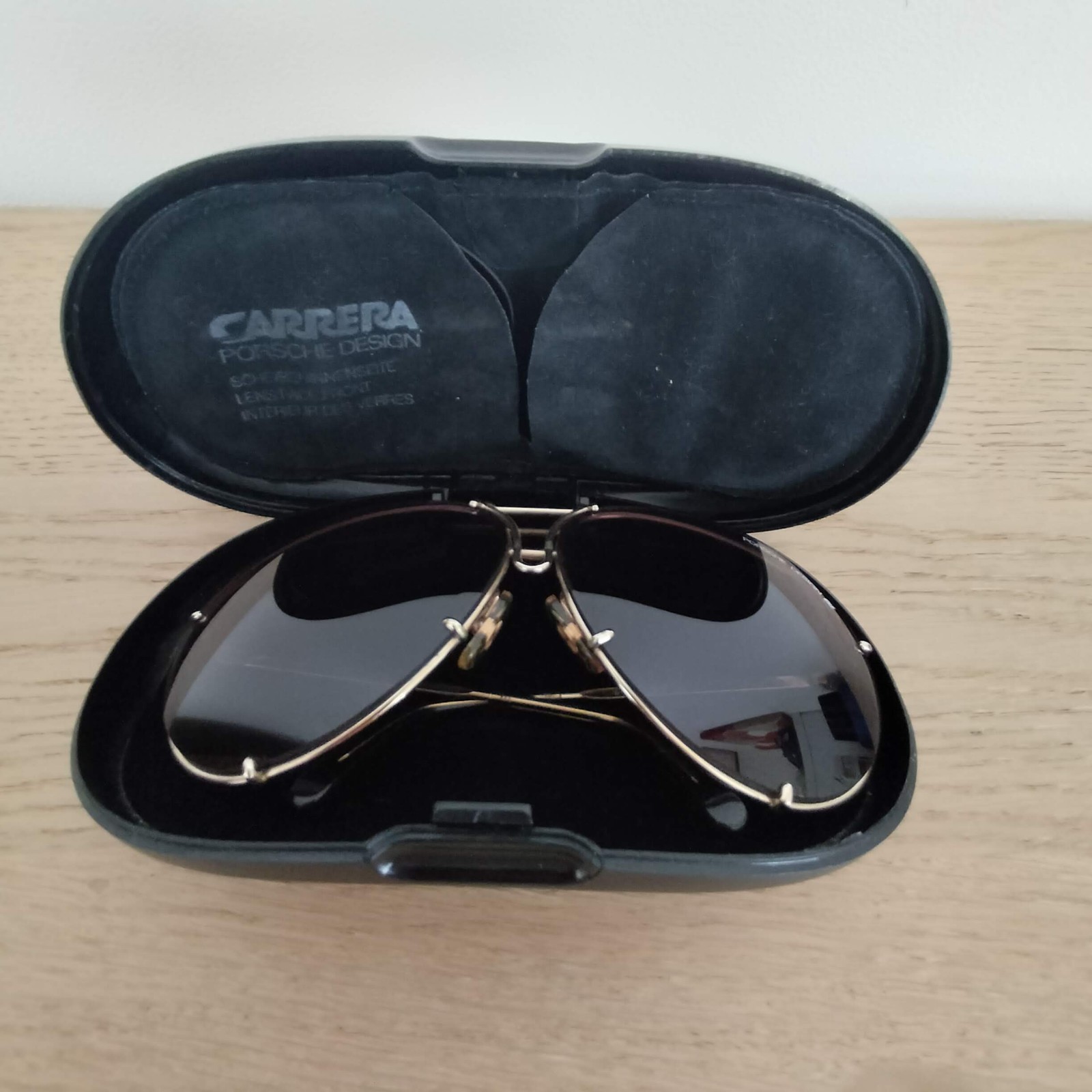 CARRERA PORSCHE Design sunglasses Vintage Teardrop 5623 Small 120mm Gold Case