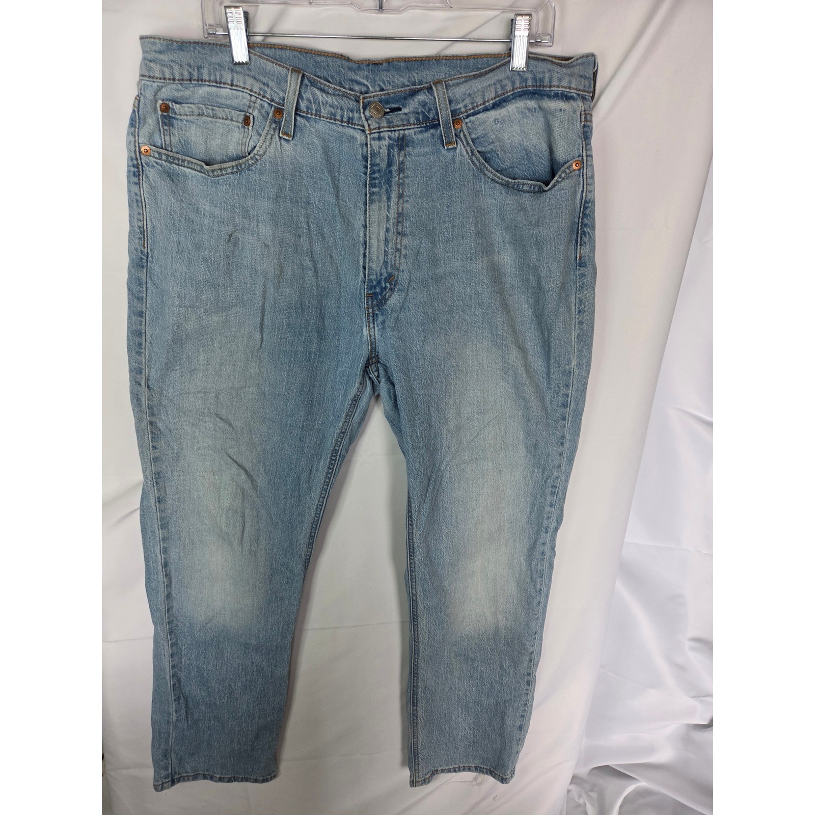 Levis 541 Athletic Taper Jeans Mens Light Wash Blue Denim