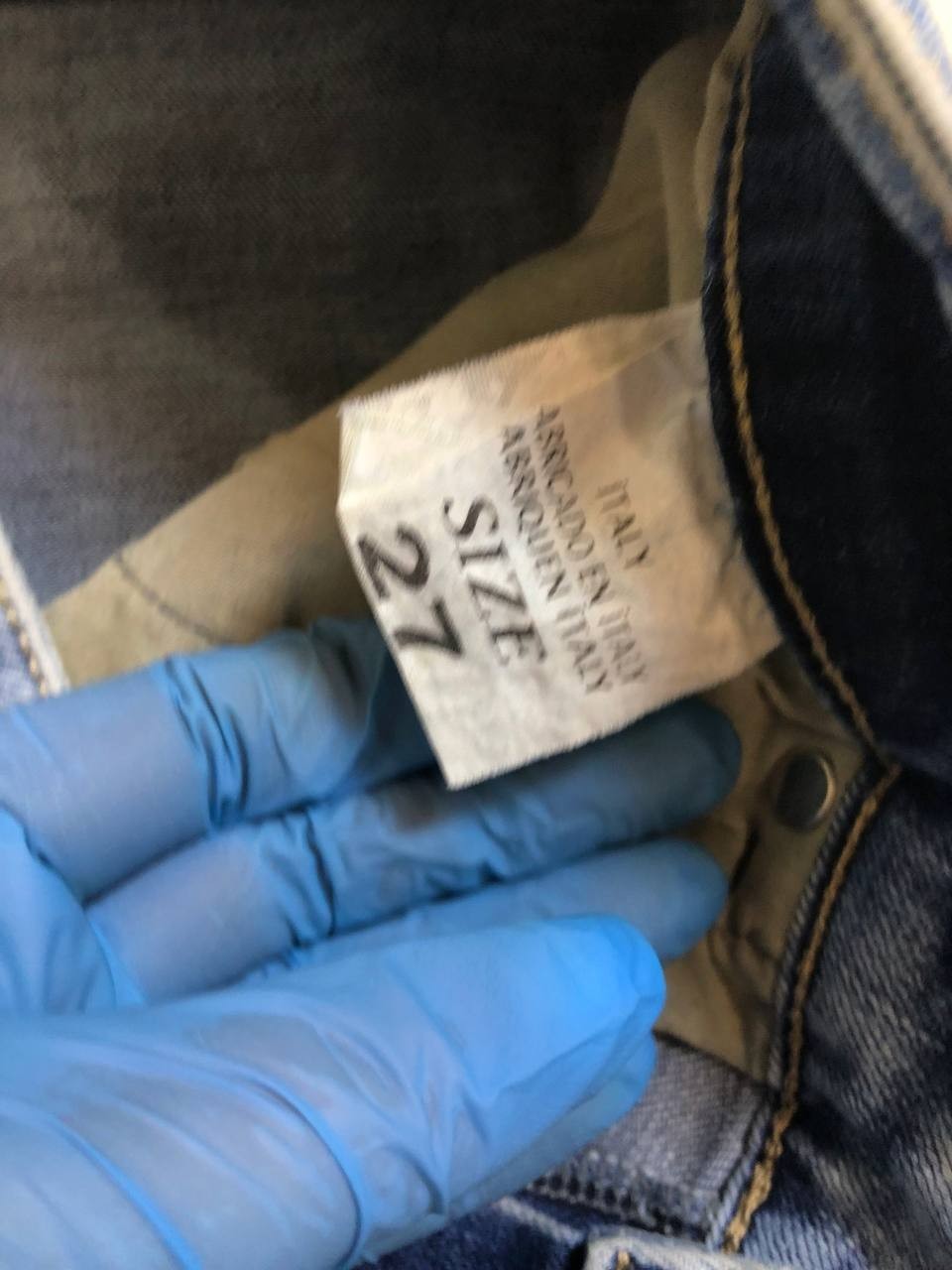 Philipp Plein Jeans 27 Straight Cut Distressed Ripped