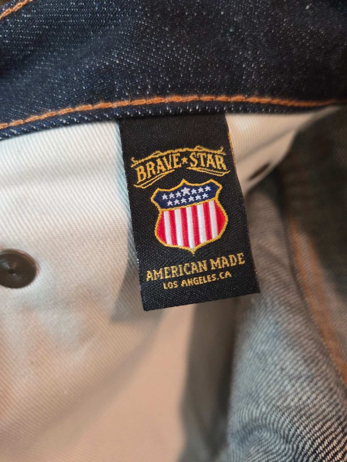 Brave Star Selvage – The True Straight – Men’s 14 oz Denim Jeans Size 34