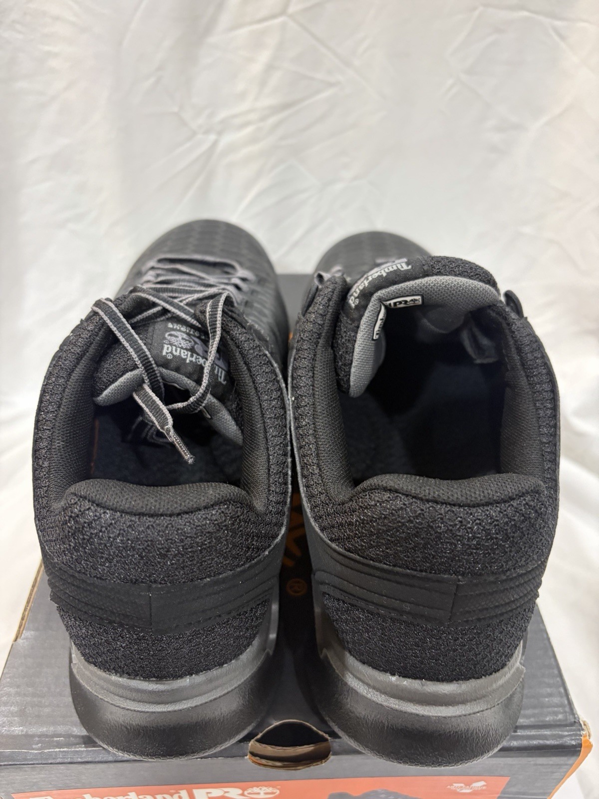 Timberland Pro Men’s Powertrain Sport Alloy Toe Work Sneaker in Black, Size 10 M