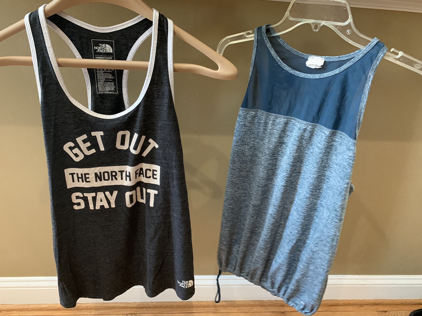 Yoga Athletic Exercise Work-Out Sports Tank Tops NORTH FACE CHAMPION DUO medium