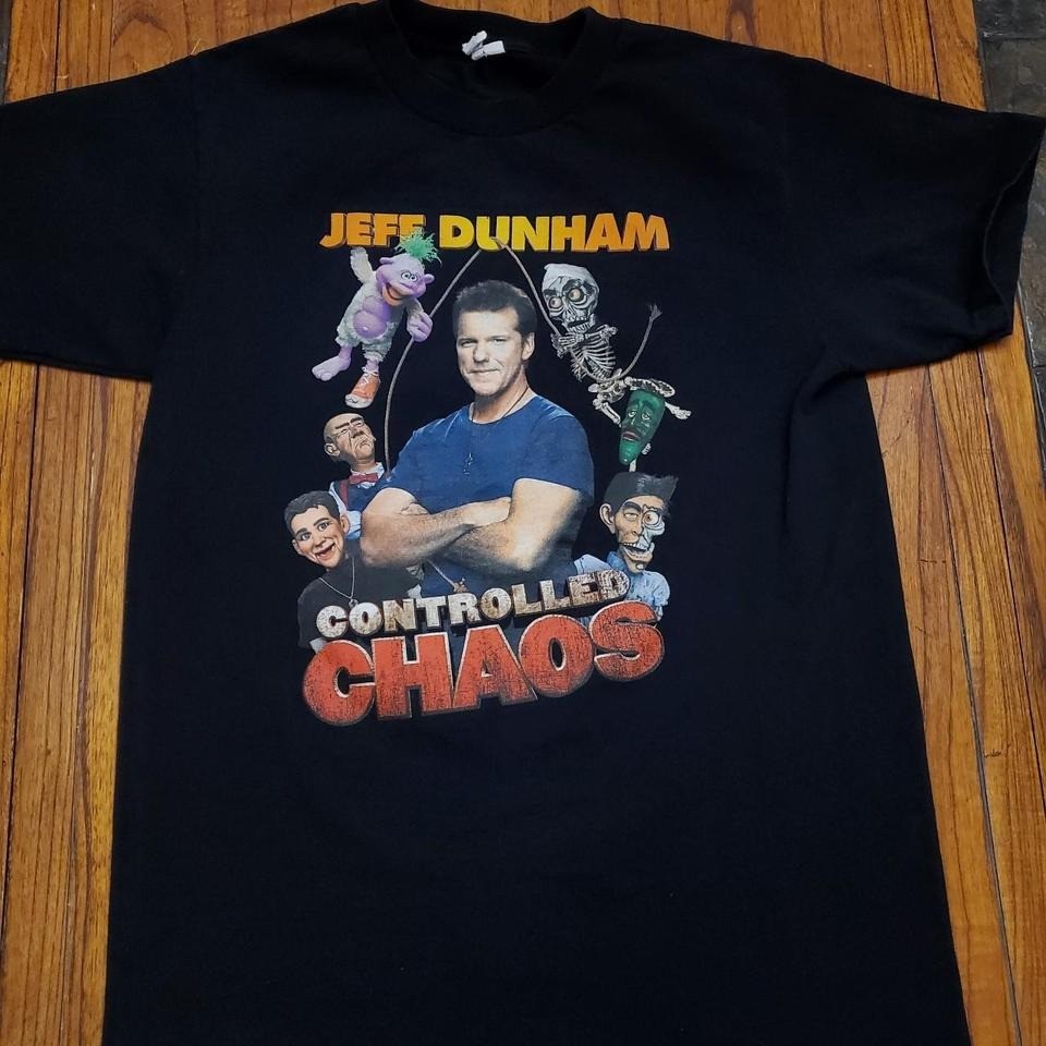 2012 Jeff Dunham Controlled Chaos Comedy Tour Graphic T-Shirt