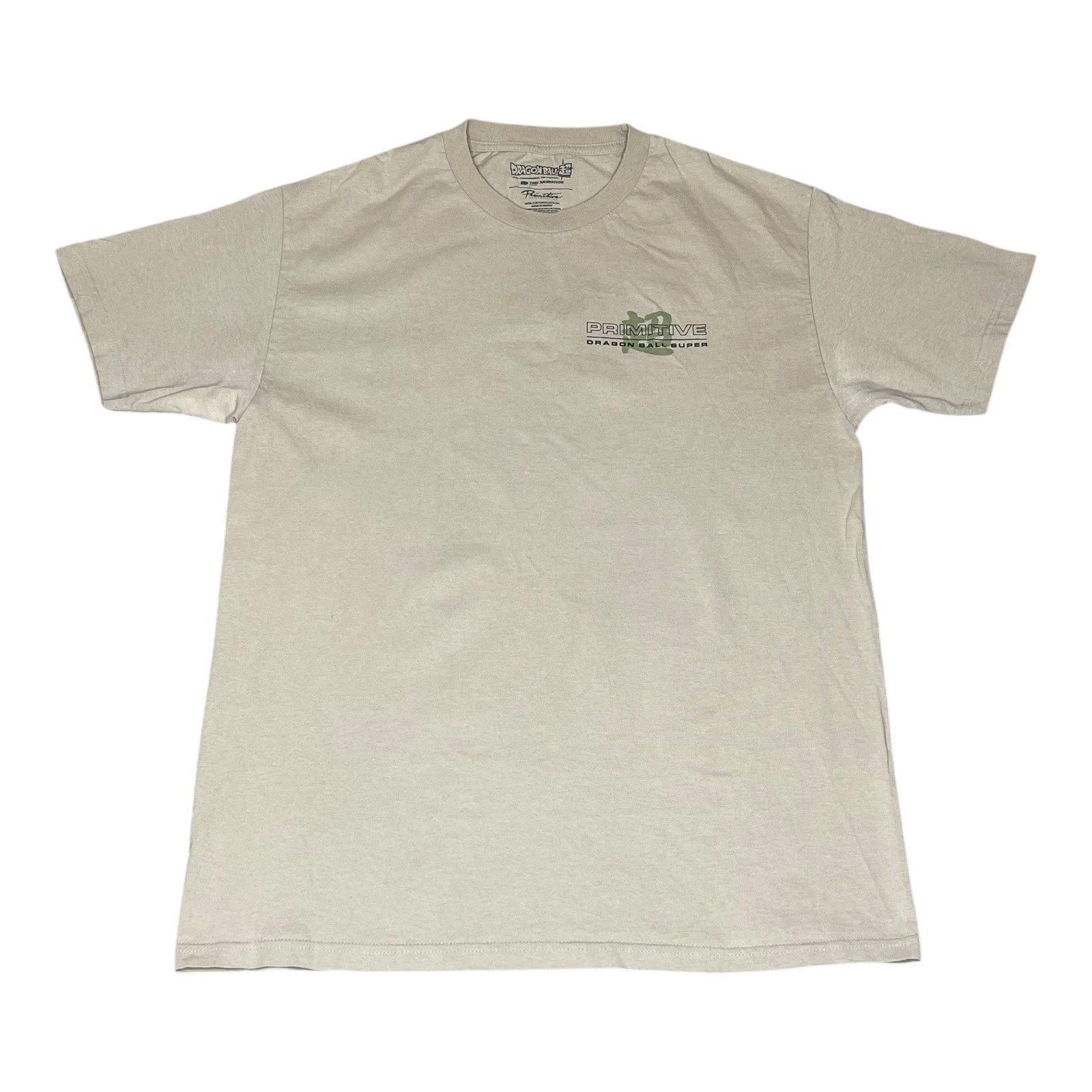 Primitive Dragon Ball Super Future Trunks Graphic T-Shirt Mens Large Tan L