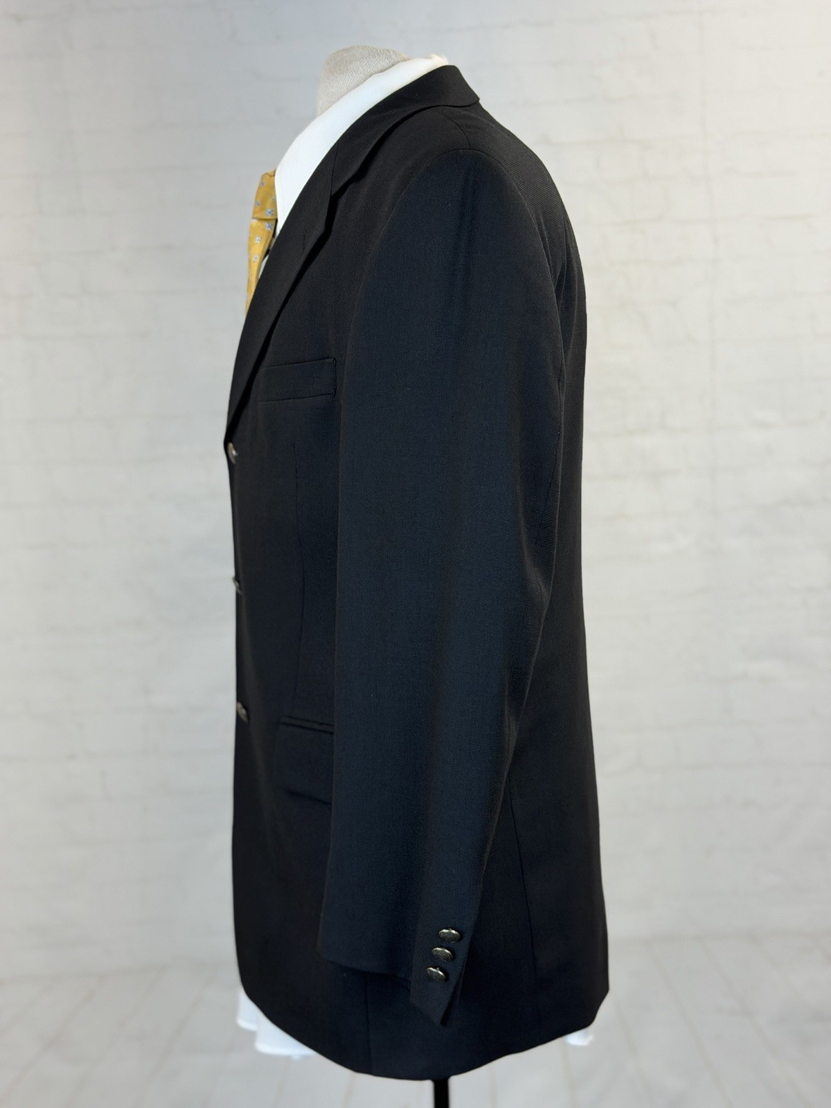 Jos. A. Bank Men’s Black 100% Wool Blazer 40S $495 Three Button