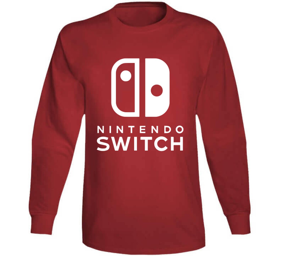Nintendo Switch Portable Gaming System Gamer Logo Fan T Shirt
